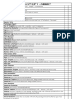 As Ict Unit 1 - Checklist