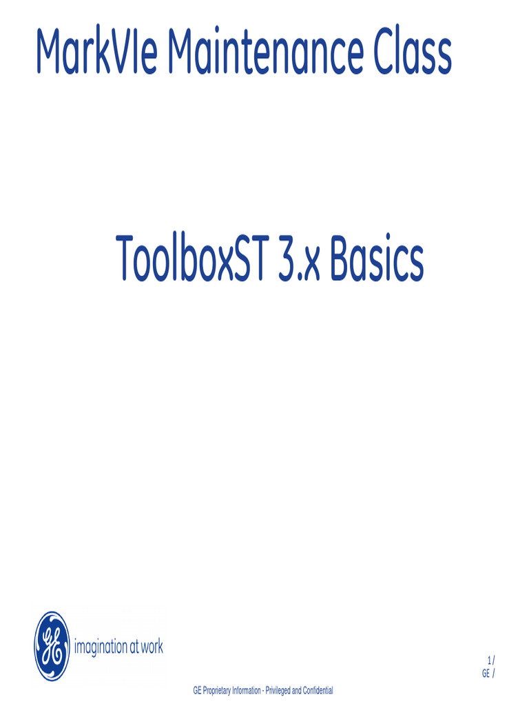 ToolboxST Basics for MarkVIe Controllers | PDF | Computer File ...
