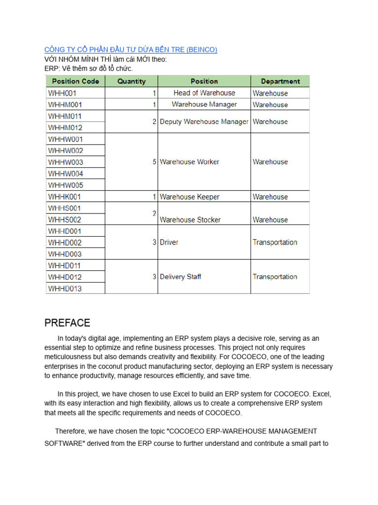 List ERP | PDF | Warehouse | Enterprise Resource Planning