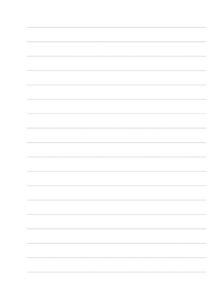 Feuille A4 Avec Lignes À Imprimer | PDF