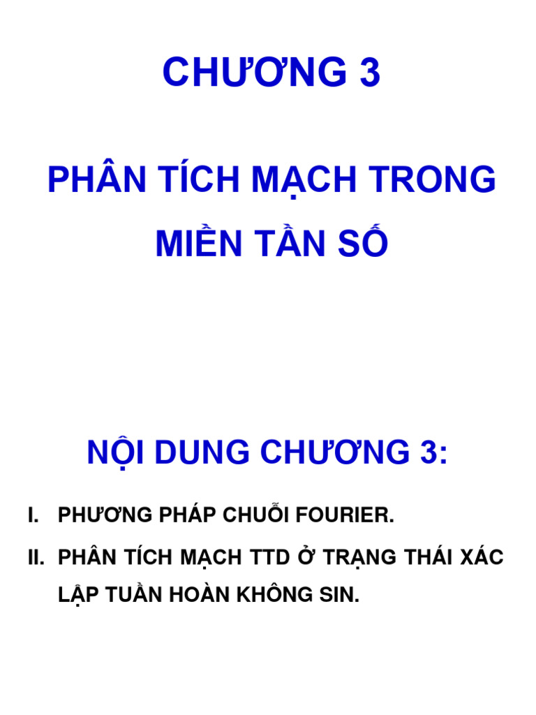 Ch ng 3 ph n t ch m ch trong mi n t n s pdf