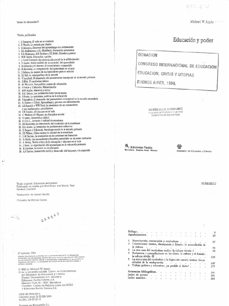 Apple Educacion Y Poder Pdf Pdf