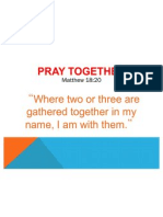 G2 We Pray Alone or With Others