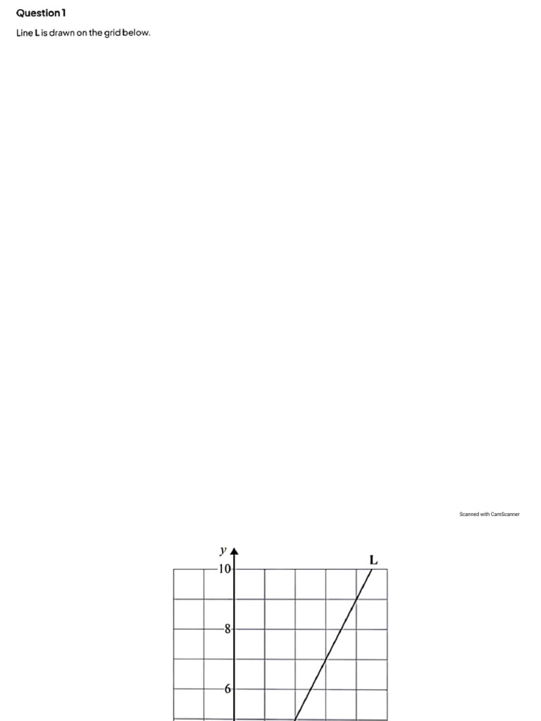 Linear Graphs 1 | PDF