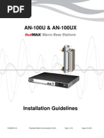 AN-100U & AN-100UX: Macro Base Stations