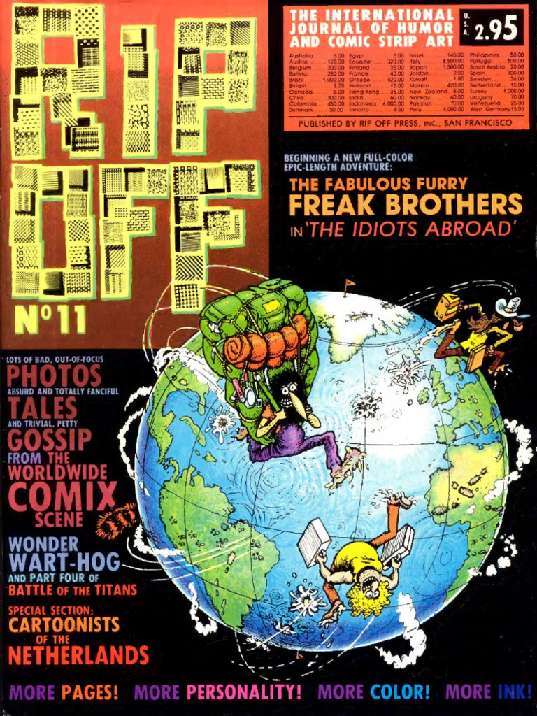 Rip Off Comix 11 | PDF | Obscenity