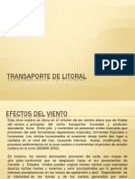 TRANSAPORTE DE LITORAL