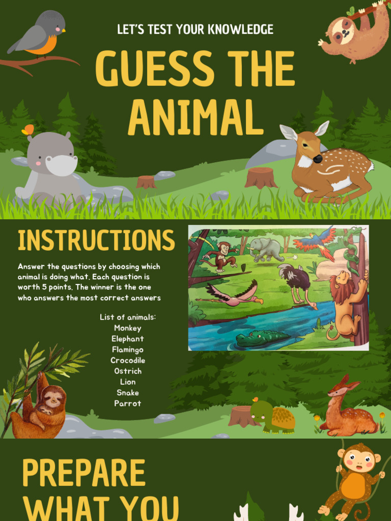 Let's Test Your Knowledge | PDF | Zoology