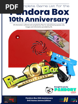 Pandora Box 10th Gameslist | PDF