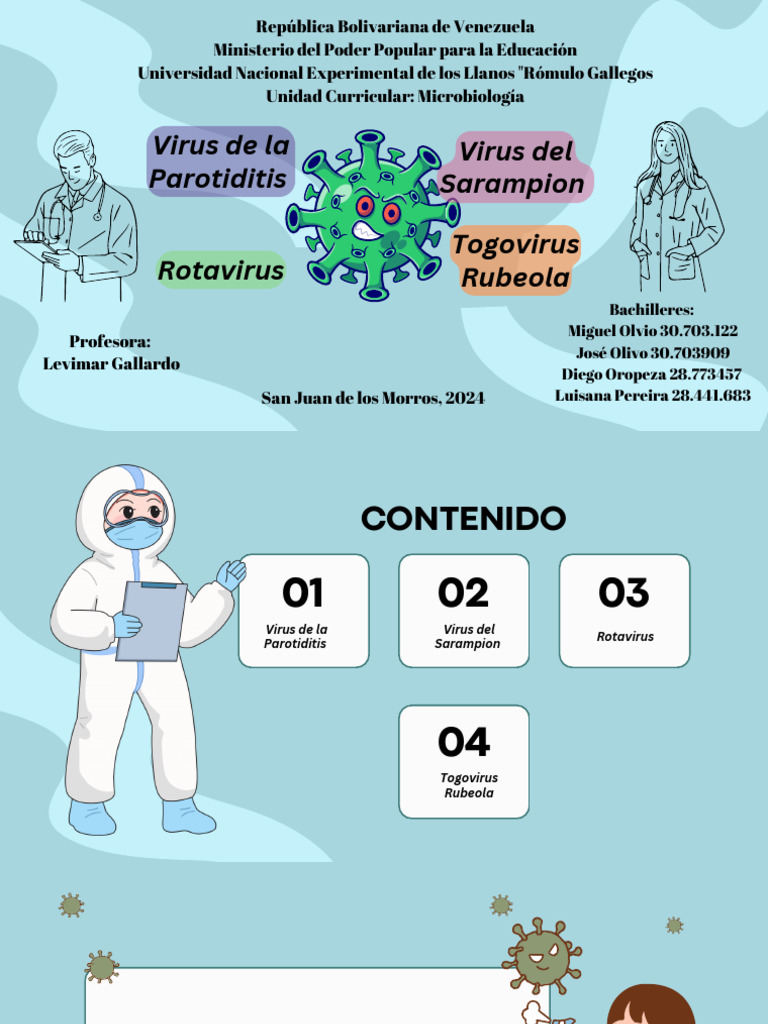 Parotiditis Sarampion Y Rotavirus Pdf Virus Sarampión