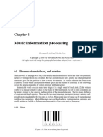 Music Information Processing: 6.1 Elements of Music Theory and Notation