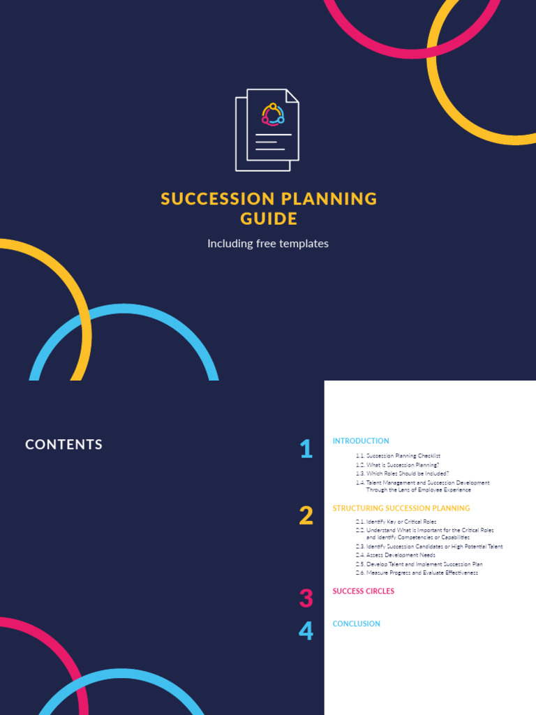 Succession Planning Guide with Templates | PDF | Talent Management ...