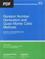 Random Number Generation and Quasi-Monte Carlo Methods