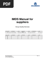 General Rules and Guidelines For IMDS Material Datasheets | PDF ...