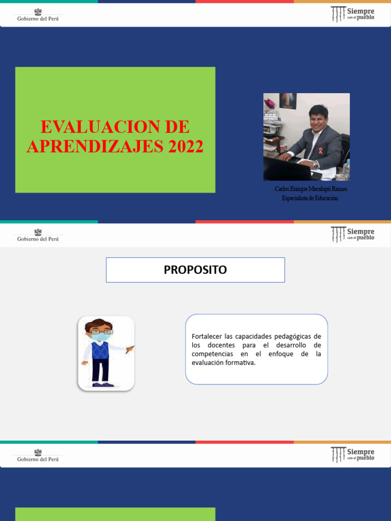 2 Evaluacion de Aprendizajes 2022 Carlos Maca 01 de Marzo | PDF ...