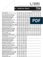 724 Bus Timetable