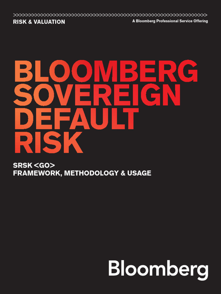Bloomberg Sovereign Risk Methodology | PDF | Debt | Risk