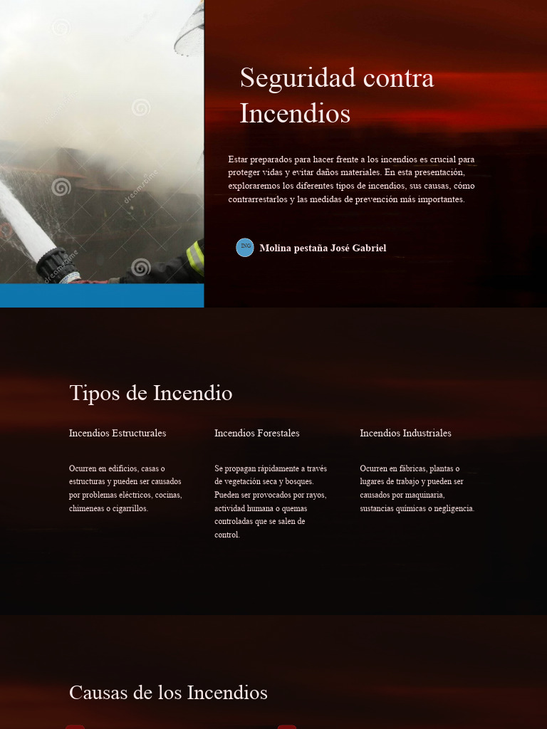 Seguridad Contra Incendios | PDF | Fuego fatuo | Incendios