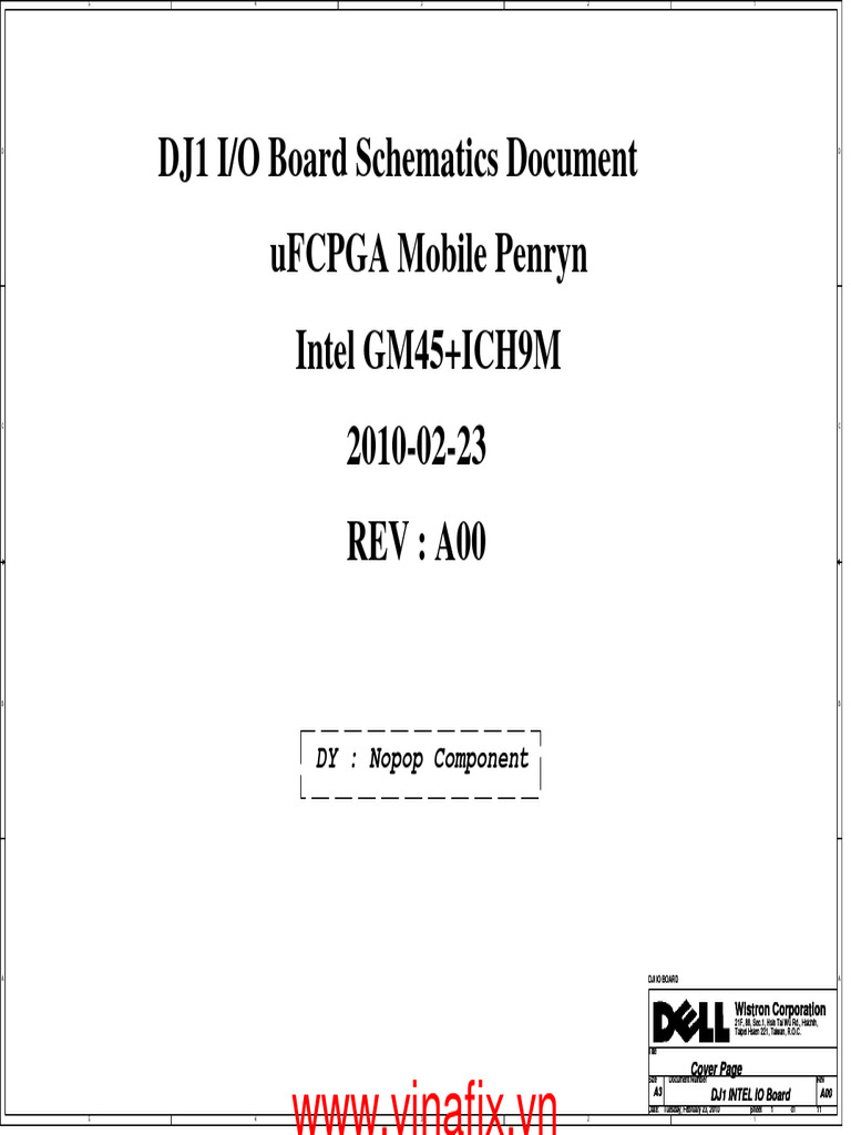 DJ1 Intel IO Board Schematics | PDF
