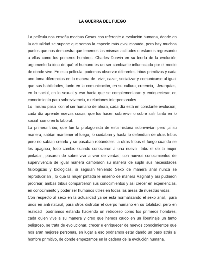 Resumen de Peliculas PDF Evoluci n - 1721650487