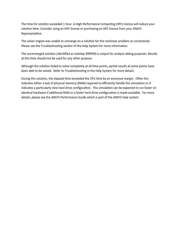 Ansys Problem To Solve PDF Free | PDF