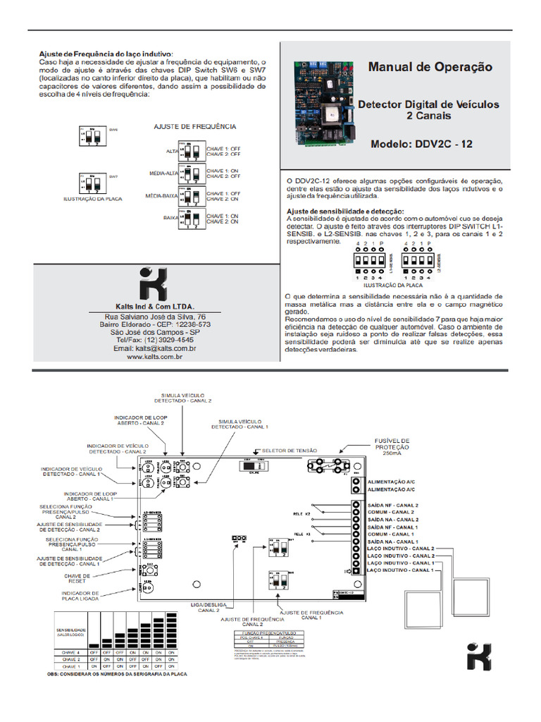 Manual DDV2C-12 | PDF