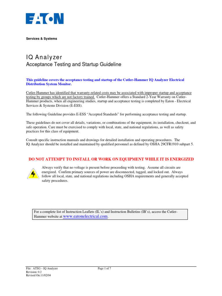 011 Iq Analyzer Pdf Alternating Current Booting