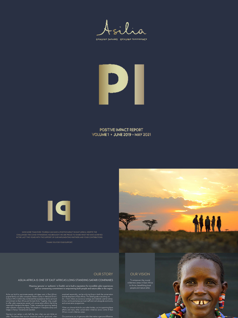 Asilia Africa: Positive Impact Report 2021 | PDF | Poaching | Crime ...