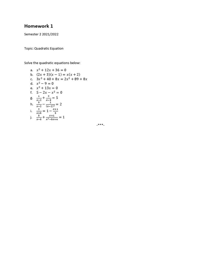 Homework 1 | PDF