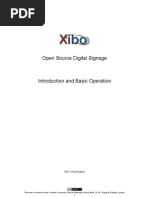 Download XIBO Introduction and Basic Operation by steve848130 SN74145996 doc pdf