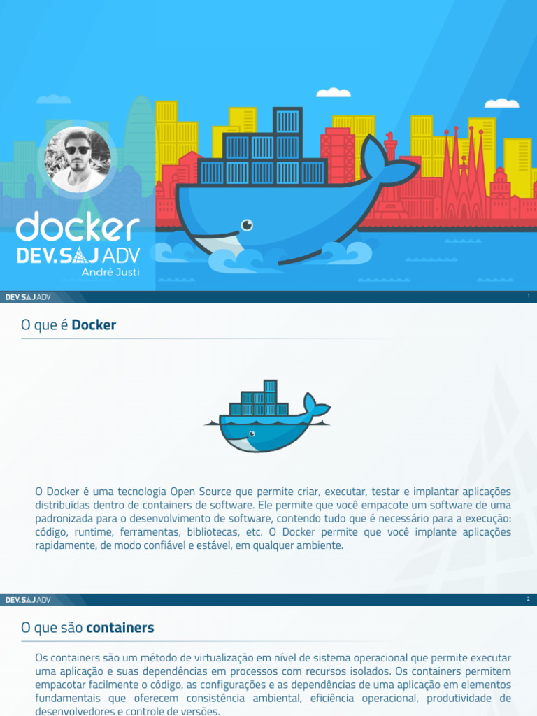 Introdução ao Docker e Containers | PDF | Virtualização | Máquina virtual
