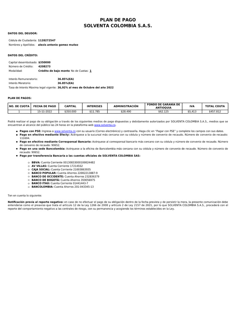 Solventa descargar gratis pdf bancos economias