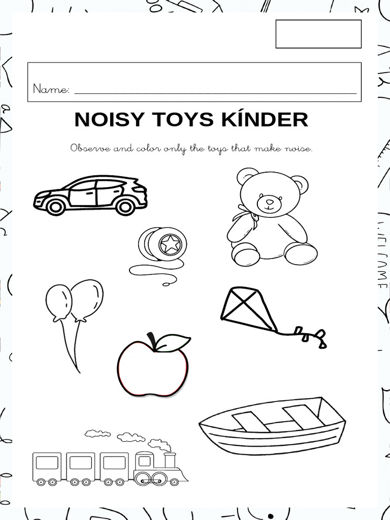 Noisy Toys Discriminación PDF