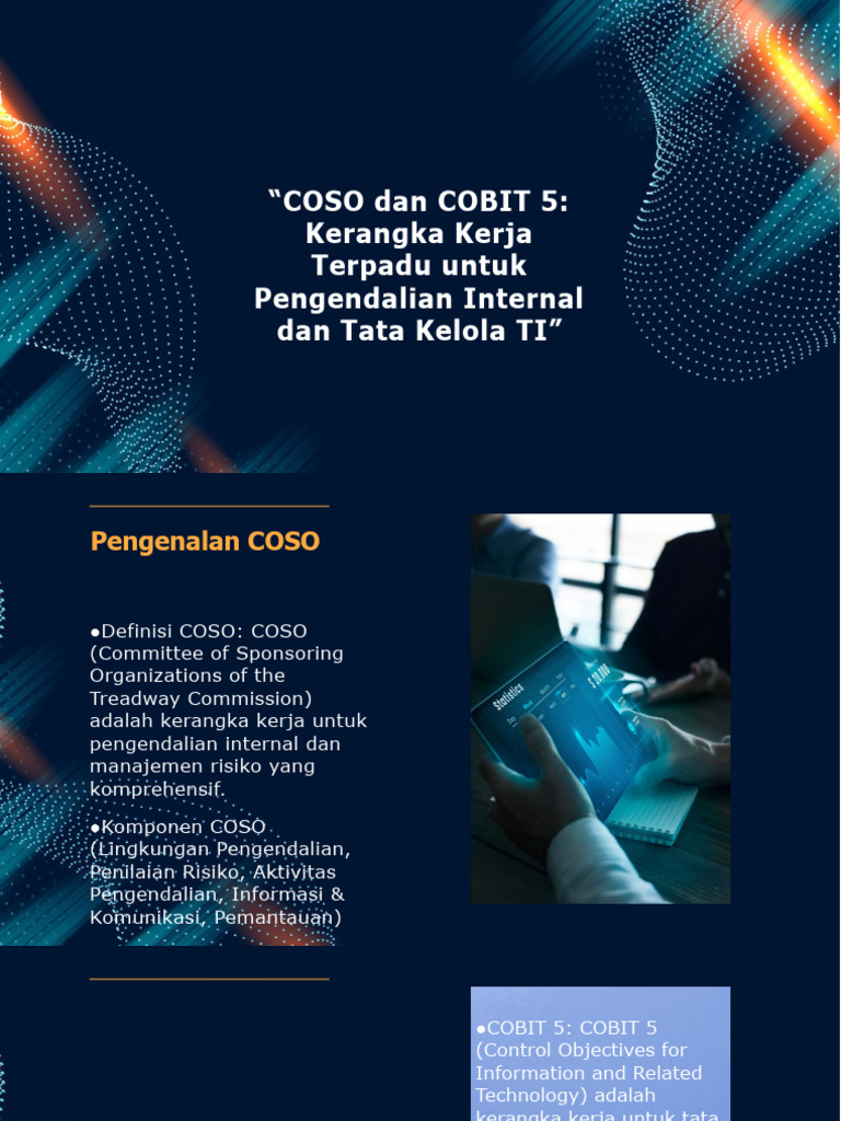 COSO dan COBIT 5 untuk Tata Kelola TI | PDF