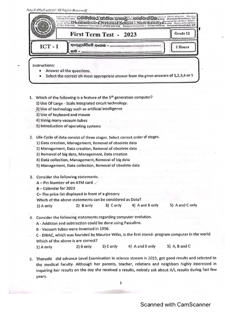 Grade 12 Ict Teachers Guide English Medium