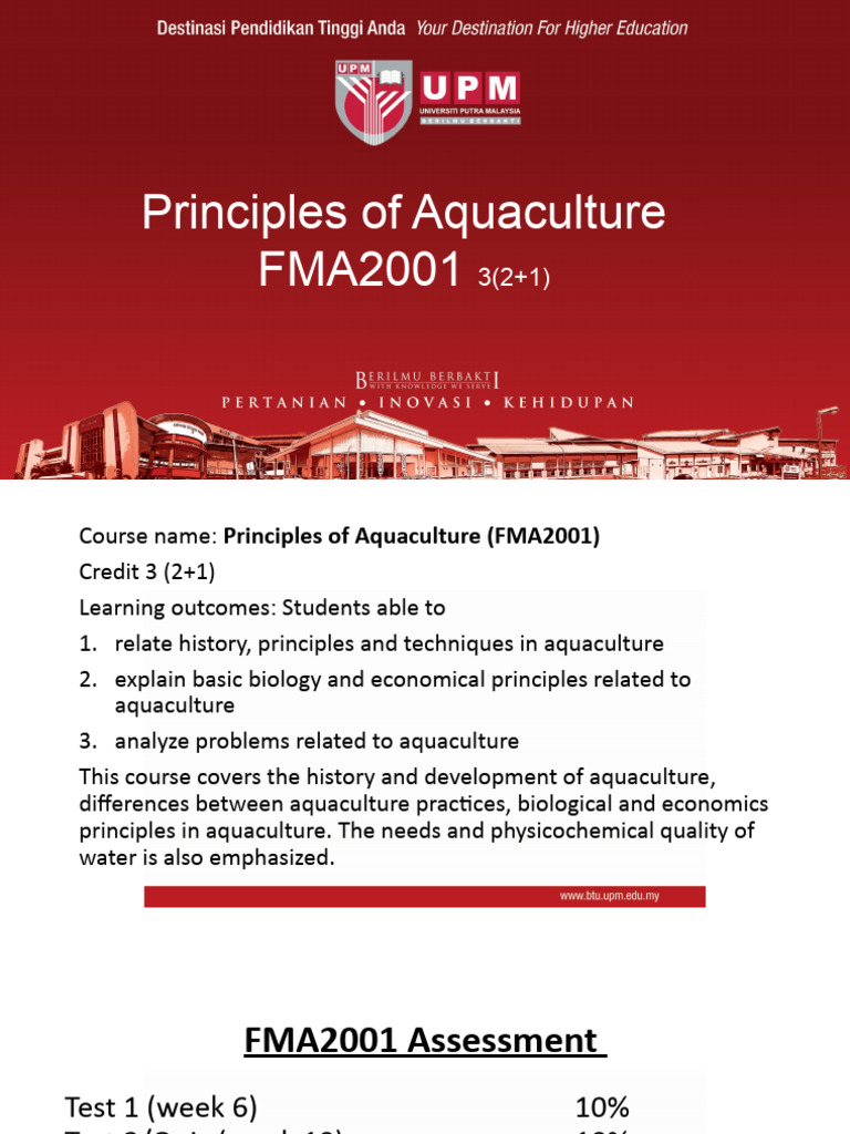 Lecture 1 Aquaculture History Pdf Aquaculture Fishery