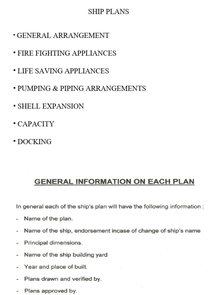 Ships Plans | PDF
