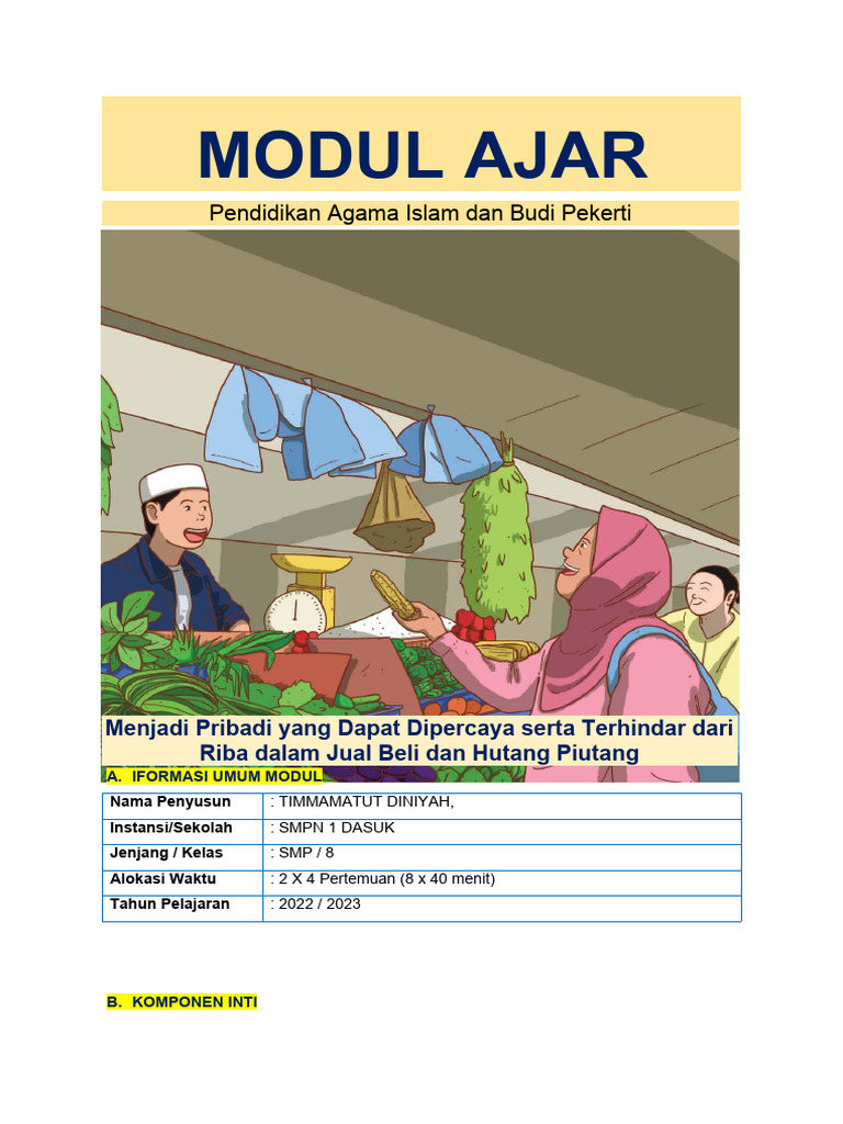 Terhindar dari Riba dalam Muamalah | PDF