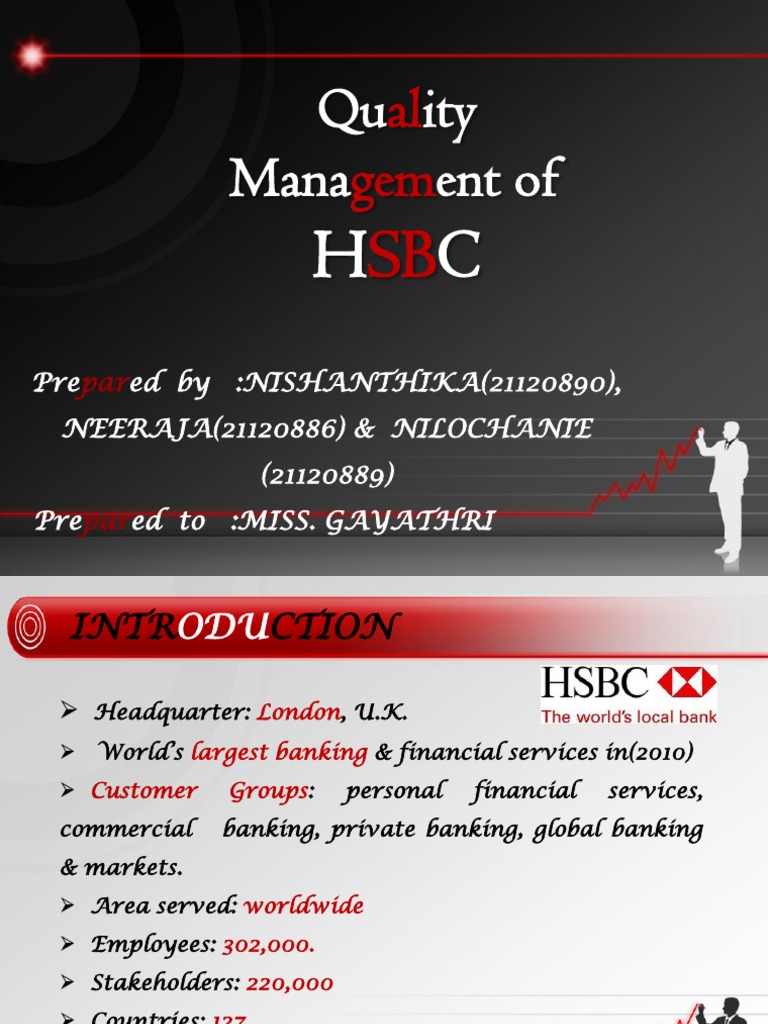 HSBC Quality Management Overview | PDF | Business | Art