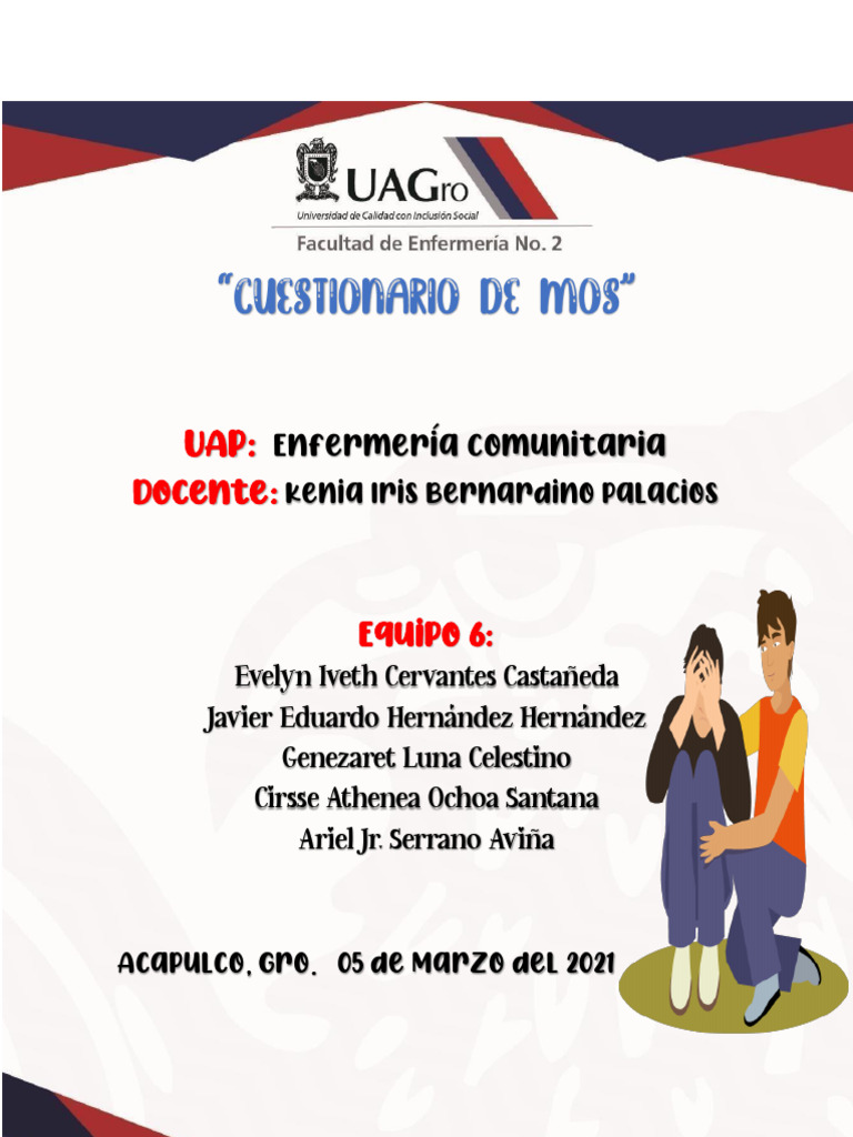 Cuestionario de Mos en Equipo | PDF | Sicología | Ciencias del ...