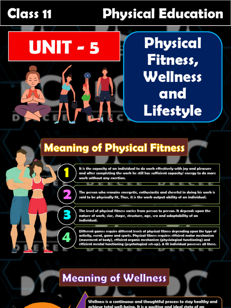 Physical Fitness and Wellness Guide | PDF | Physical Fitness ...