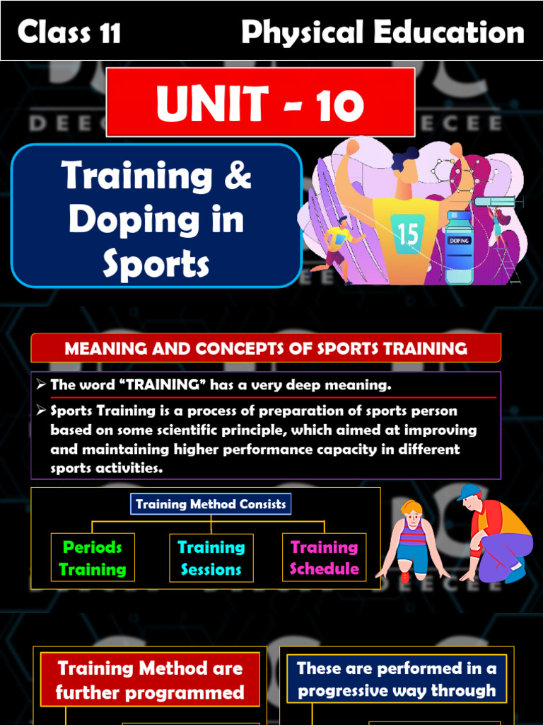 Sports Training Principles and Methods | PDF | Doping In Sport | Growth ...