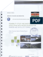 Feasibility Study and Master Plan For Developing New Water Sources For Nairobi and Satellite Towns - Part 1 - Chapter 1-4