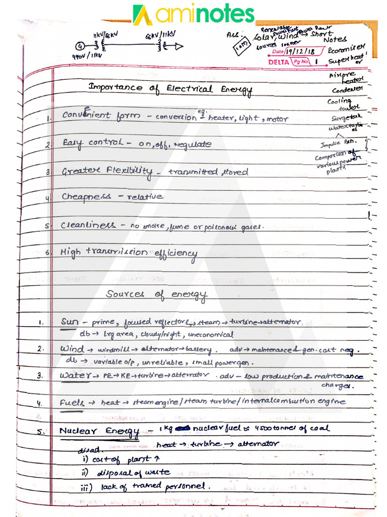 Power System 2 - Complete Notes | PDF