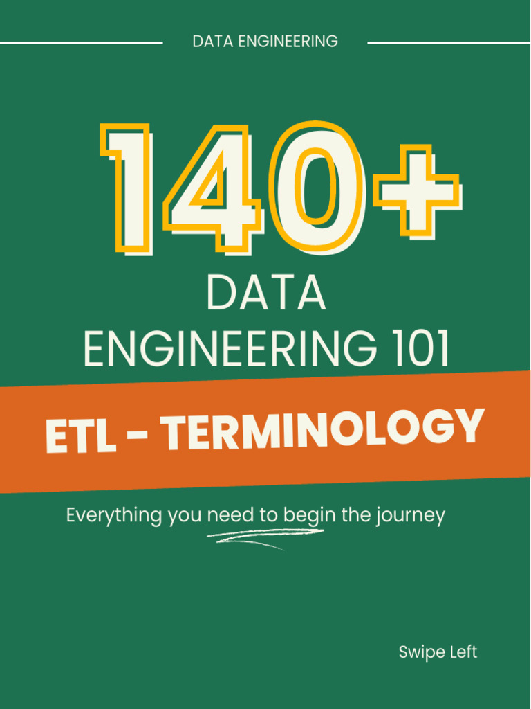 Data Engineering 101 ETL Terminology 1717401904 | PDF | Data Warehouse ...