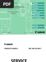 Canon 580EX II Repair Manual