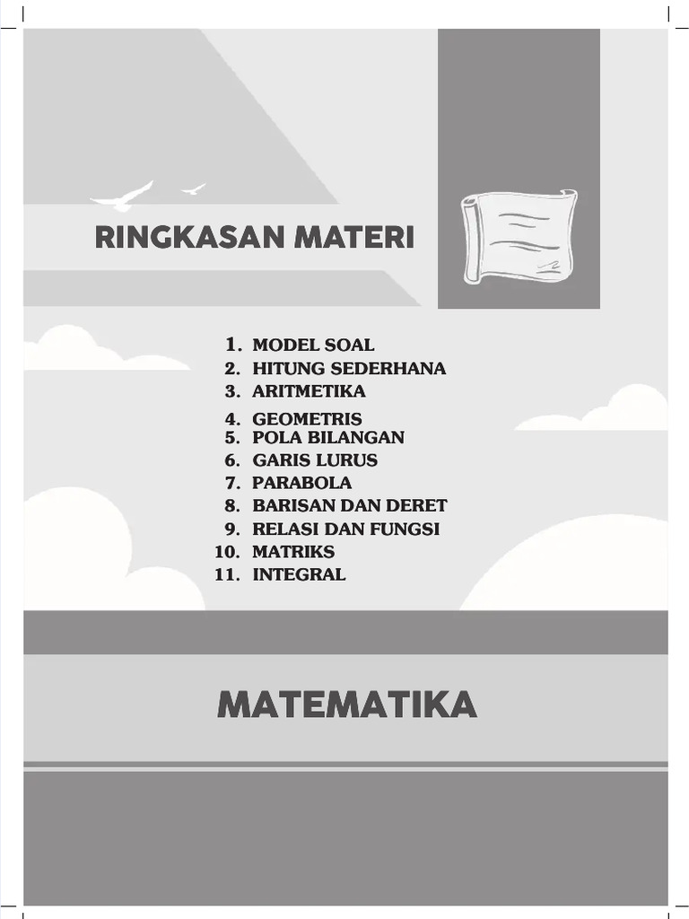 PDF Ringkasan Materi Utbk - Compress | PDF