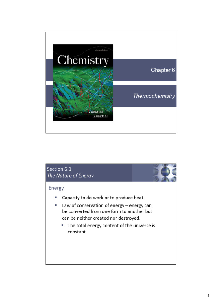 Chapter 06 Lecture Notes | PDF | Heat | Potential Energy