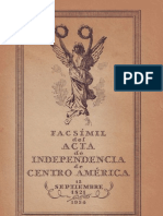 Acta de Independencia (Facsimil)