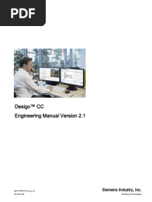 Desigo CC Engineering Manual Version 2.1